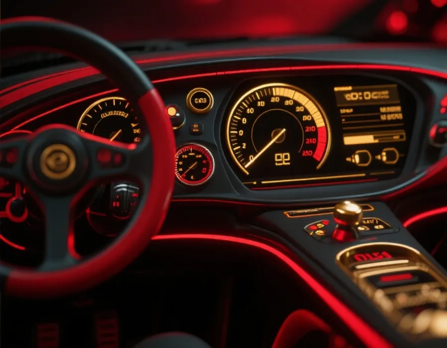 极速赛车首页视觉展示